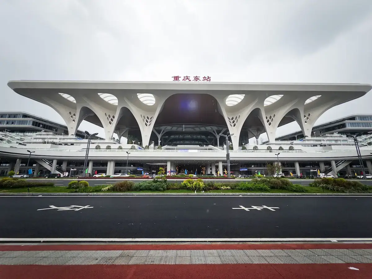 China Unveils Enormous High-Speed Rail Hub