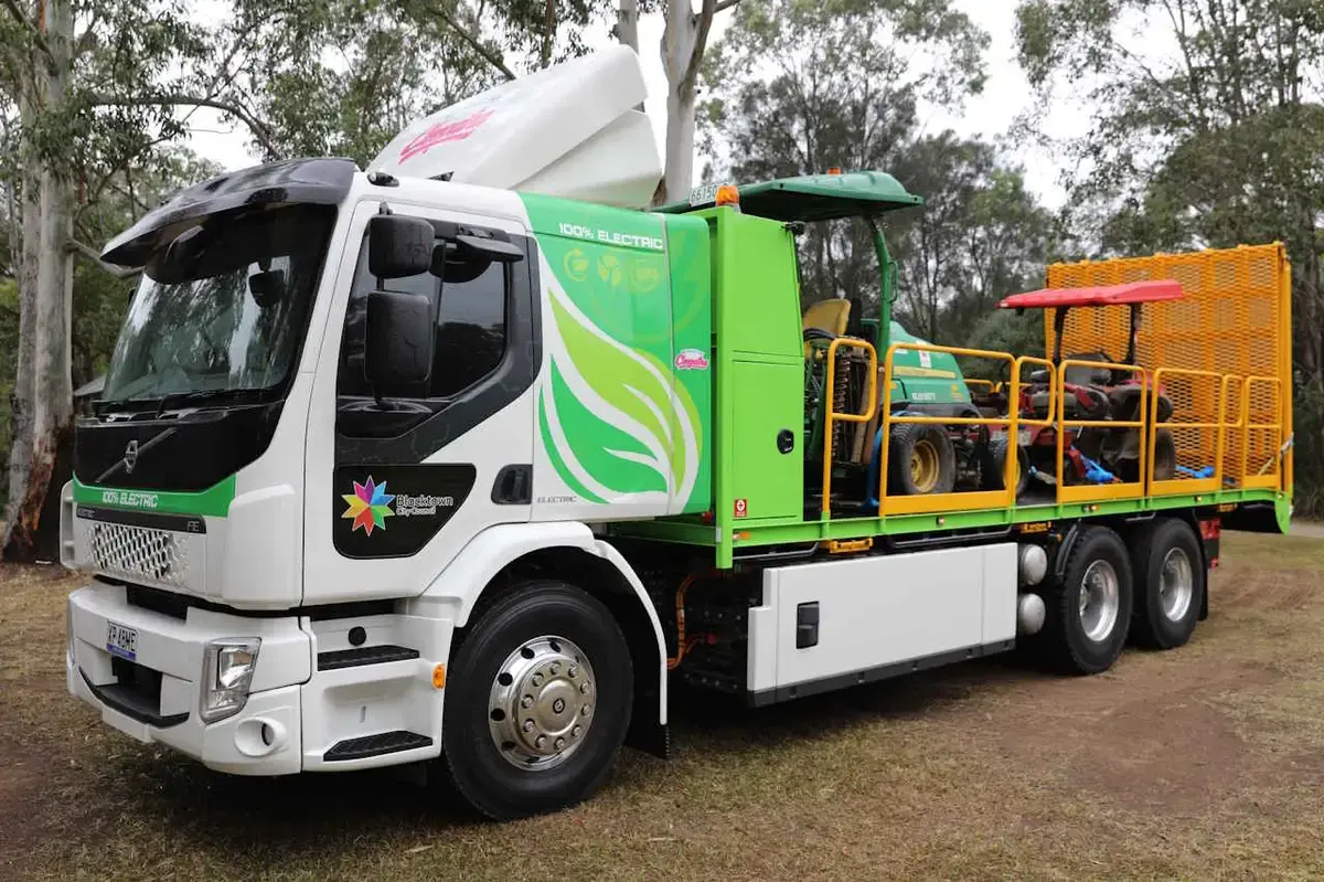 Electric Truck Debuts in Western Sydney