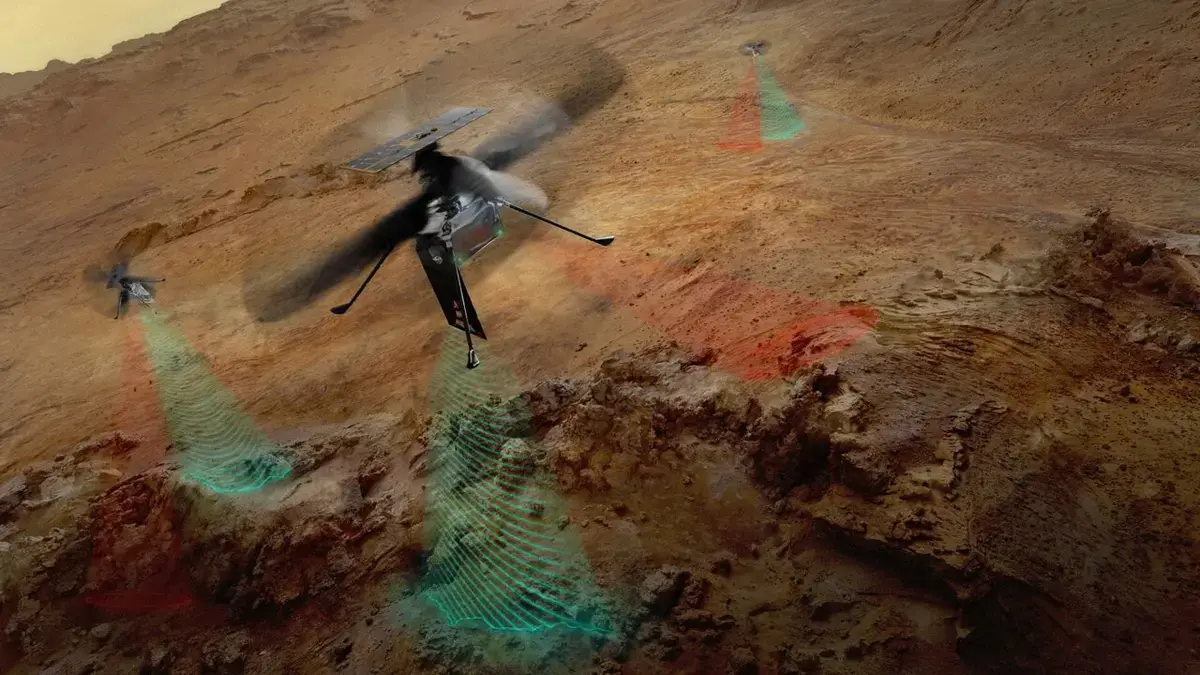 NASA's SkyFall Mars Helicopters to Feature Innovative Antenna Design