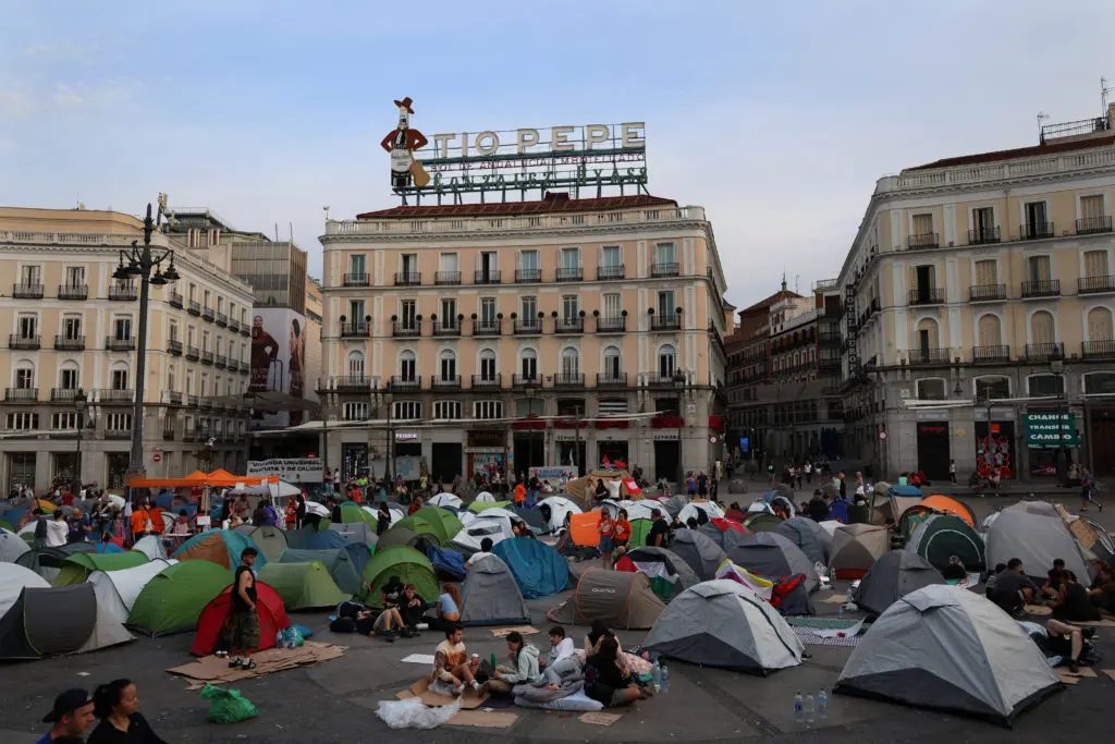 Madrid Housing Crisis Ignites Massive Protest After Elderly Man Evicted