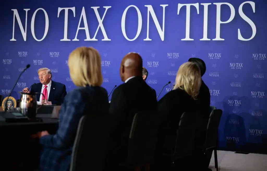 Republicans Target Las Vegas Seat With Tip Tax Promise