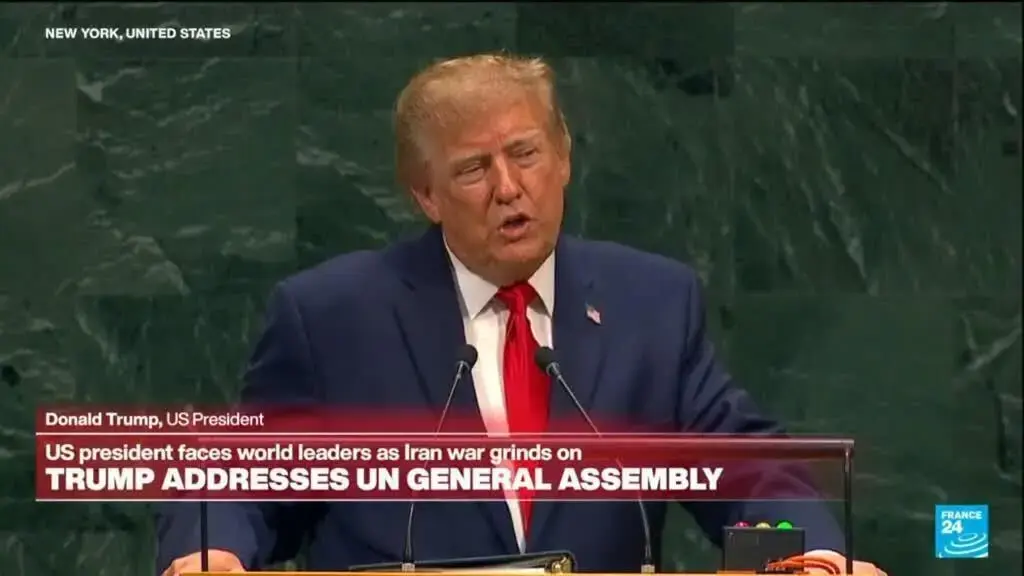 Trump Defends Iran War and Slams ICC at UN Assembly