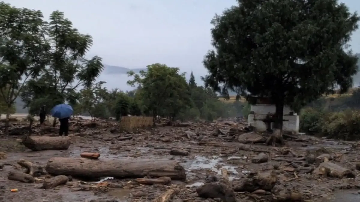 Bhutan Hot Springs Flooded by Glacial Lake Burst