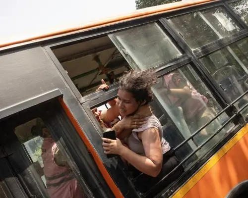 Delhi Faces Lockdown As Thousands Detained