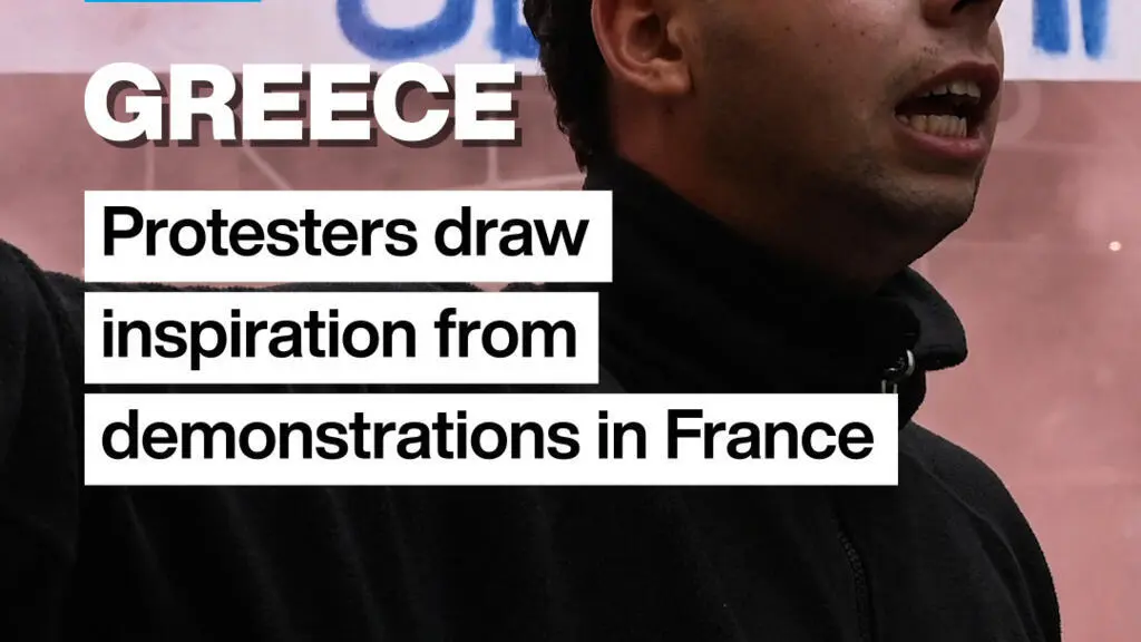 Greek students stage massive protests inspired by France