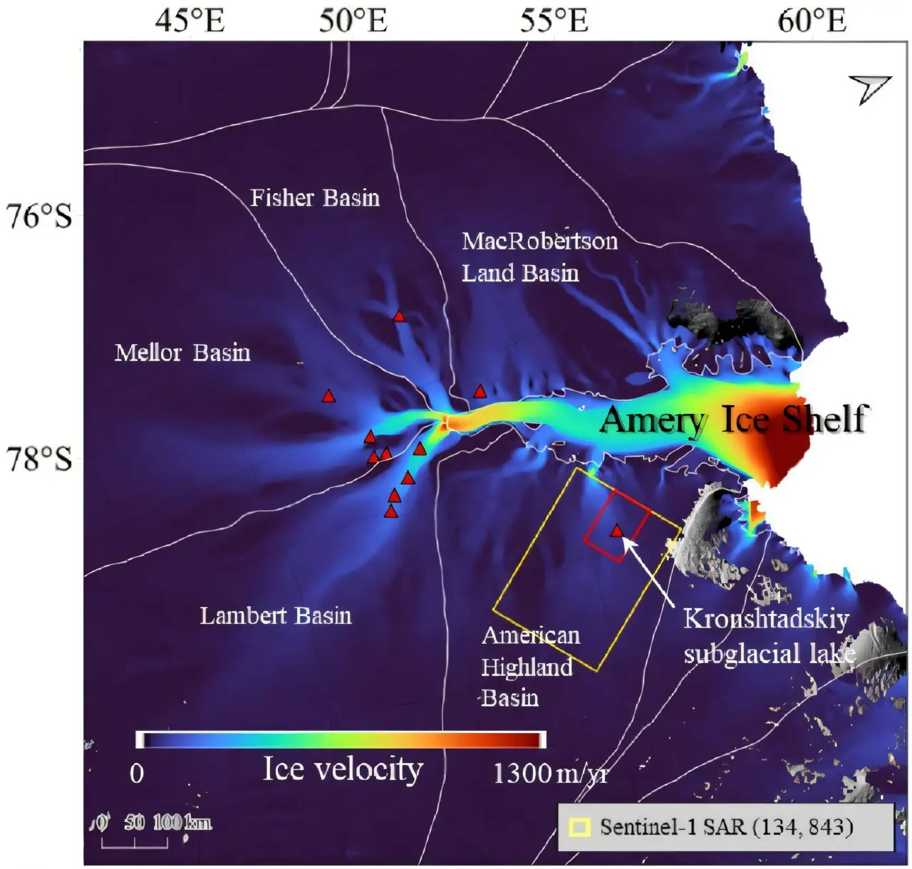 Hidden Antarctic Lake Loses Massive Amount of Water, Satellite Data Shows