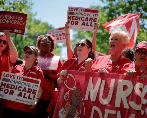 Medicare for All Rally Sparks Momentum Among Progressive Democrats