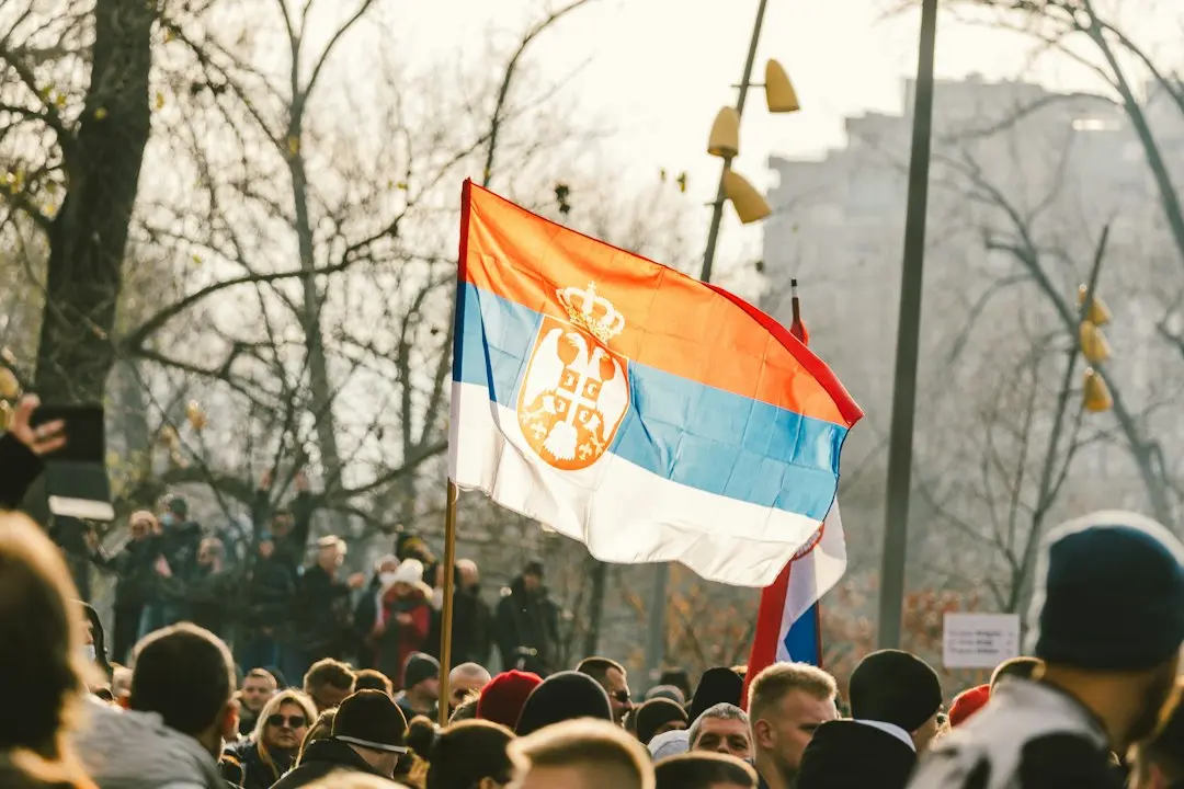 Serbian Youth Rally in Belgrade Ahead of Crucial Vote