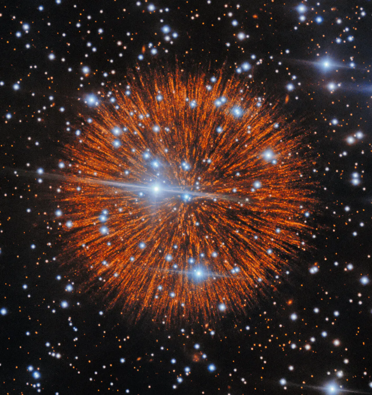 Striking new images of unique supernova remnant reveal pearl-like chains