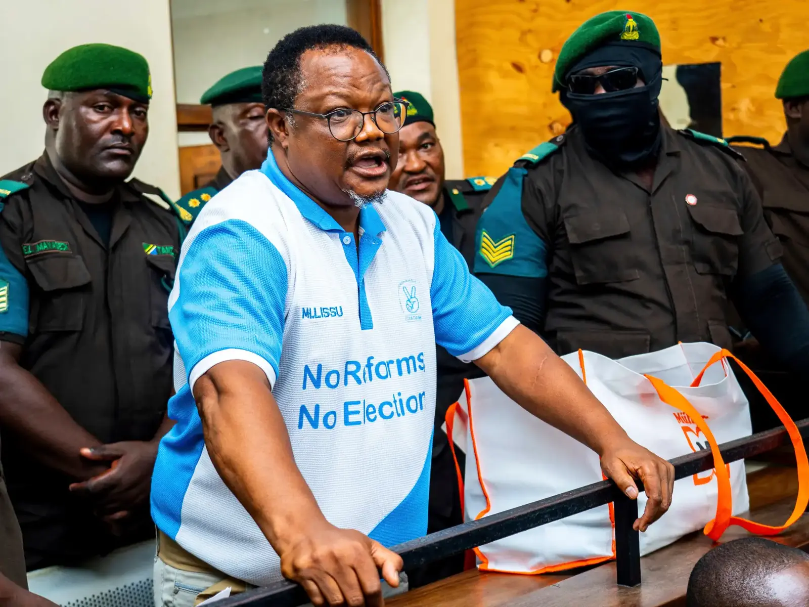 Tanzania’s jailed opposition leader Tundu Lissu ends hunger strike after meeting lawyers