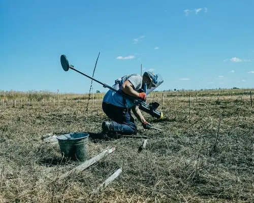 Mining the Past: Ukrainian Farmers Reclaim Fields Stained by Conflict